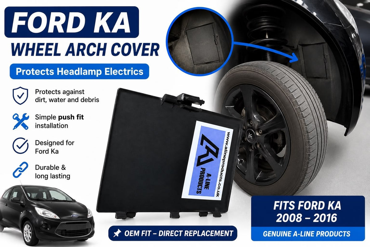 For Ford Ka Wheel Arch Liner Cover Light Access os/ns
