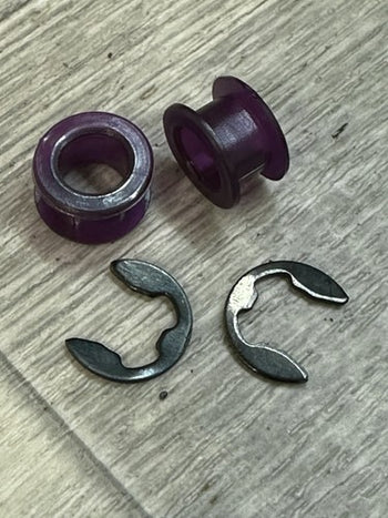 2x Both Needed Suzuki SWIFT Gear LINKAGE BUSHING * GEARBOX * Repair Kit UK