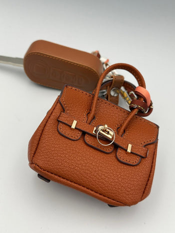 Fiat 500 KEYRING Gift set handbag key holder /bag opens to keep things