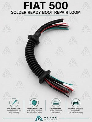 Repair Set Cable Wiring Harness wire for Boot lid Tailgate Fiat 500 ABARTH 500