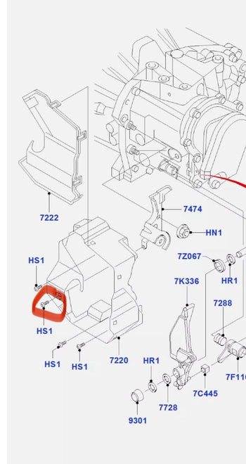 Ford Fiesta Focus Fusion C – Max Manual Gear Change Cable Bush repair kit