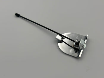For Fiat 500 Rear Bumper Towing Eye Cover Chrome 735455393 2007 2015
