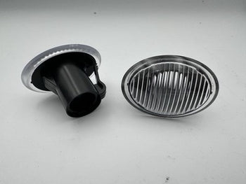 2x Fiat 500 Ford KA INDICATOR SIDE REPEATER CLEAR/LIGHT TINT