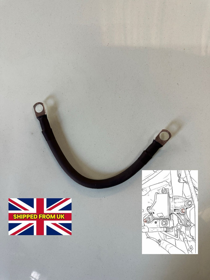 Fiat 500 Extra earth strap Modification ( save ecu repair faults )