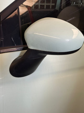 LEFT Fiat 500 WING MIRROR ARM STEM COVER STEM CAP UK PASSENGER SIDE