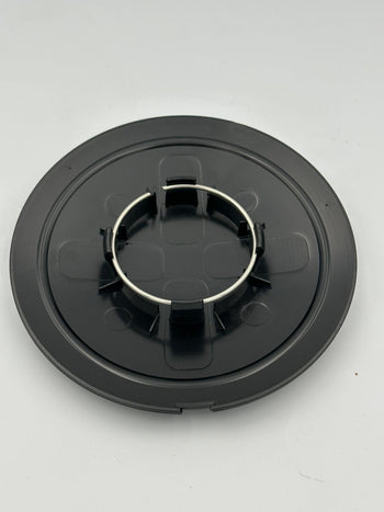 Fiat 500 Black Alloy Wheel Centre Cap 51884863 SINGLE – WITH CLIP
