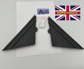 osf / nsf Door Side Mirror quarter Triangle Cover Trim For Fiat 500 2008 – 2019