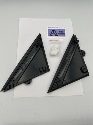 osf / nsf Door Side Mirror quarter Triangle Cover Trim For Fiat 500 2008 – 2019