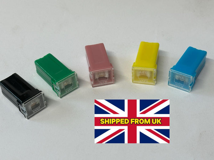 MCASE type 20 30 40 50 60 AMP M case FUSE (25mm deep) Ford & JAP MODELS