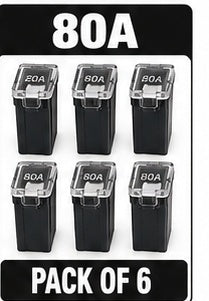 MCASE Automotive Fuse 25mm Long Pack of 6