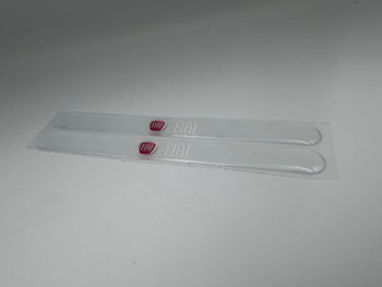 2x For Fiat DOOR EDGE SCRATCH PROTECTOR GUARD STRIP SET CLEAR all Models